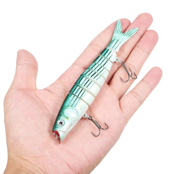TARUOR 140mm 8-segmentars sjunkande bete Konstgjort drag Multi Jointed Swimbait