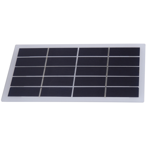 Lett 2W 5V Polysilisium Solcellepanel med Klips, 173x99x2mm, for DIY-prosjekter