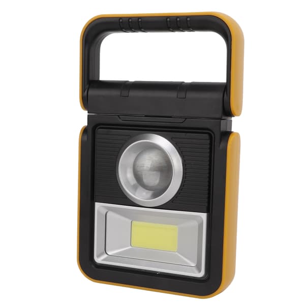 Solar LED campinglykt med USB-lading, nødlys for nattfiske og utendørs bruk.