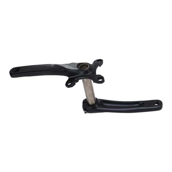 CNC aluminiumslegering mountainbike kranksæt til 8 til 12 gear, sort