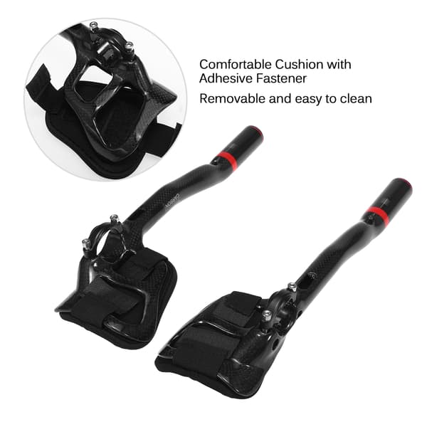 Aero TT Kolfiberstyre 31,8 mm Aerobar Tri Bar för Triathloncykel