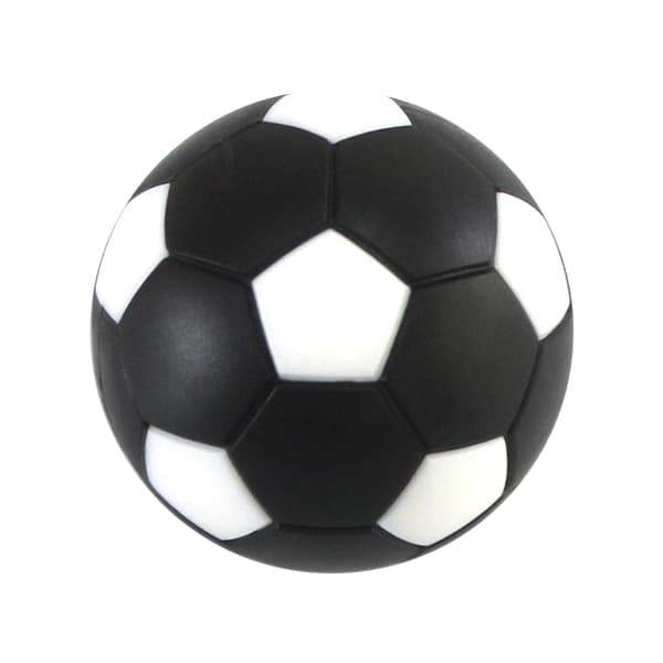 4 stk fargerike 36 mm bordfotballer erstatningstilbehør