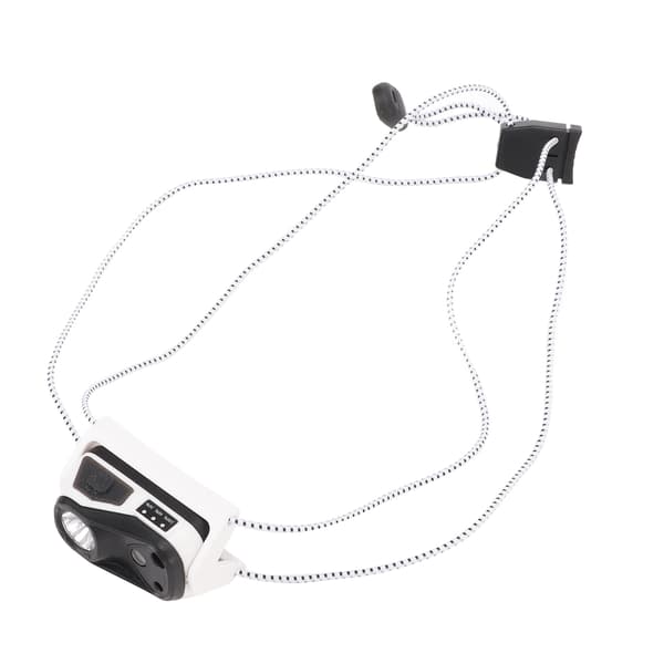 IPX5 LED Hodelykt med Bevegelsessensor, USB Oppladbar, Justerbar for Fiske og Løping
