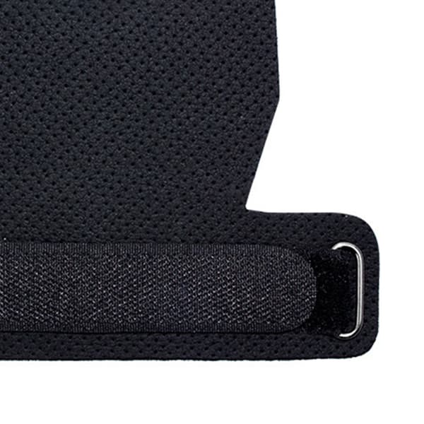 Halkskyddande handflateskydd för tyngdlyftning, kolfibermikrofiber med tumjustering, 1 par