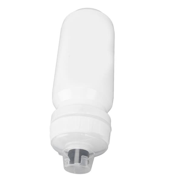 Cykelvattenflaska 600ml PP-plast Bärbar Utomhussport Cykling Vit