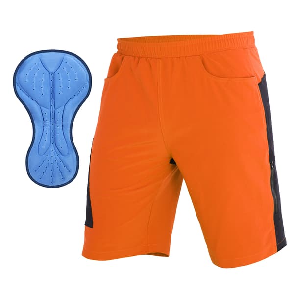 TOMSHOO 3D Polstrede Åndbare Løse Cykelshorts til MTB Racing Udendørs