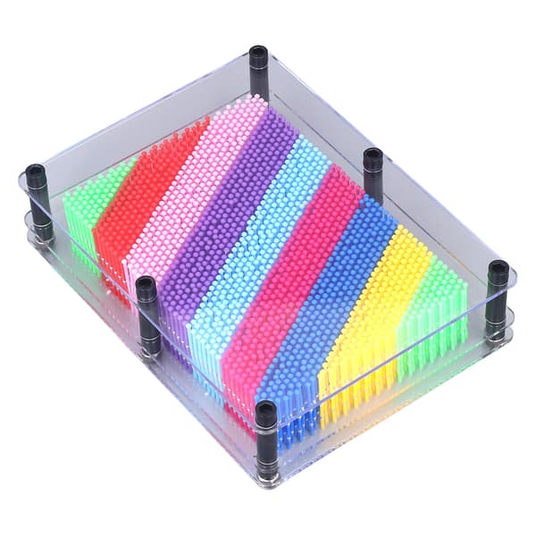 Stor 3D Pin Art Legetøj, Klar Sensorisk Ramme, til Børn og Voksne - Gave