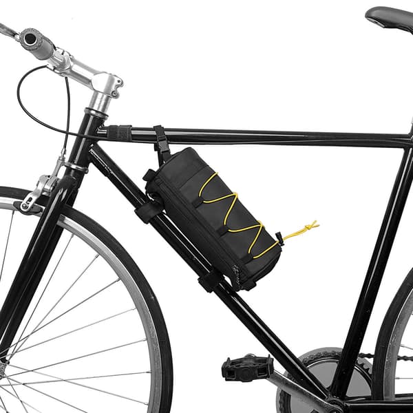 Multifunktionel cykeltaske til styr og frontramme med skulderrem, 2,5L, vandtæt