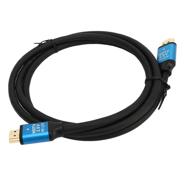 4K HD multimediegrensesnittkabel 5m PVC aluminiumslegering for TV PC bærbar PC blå