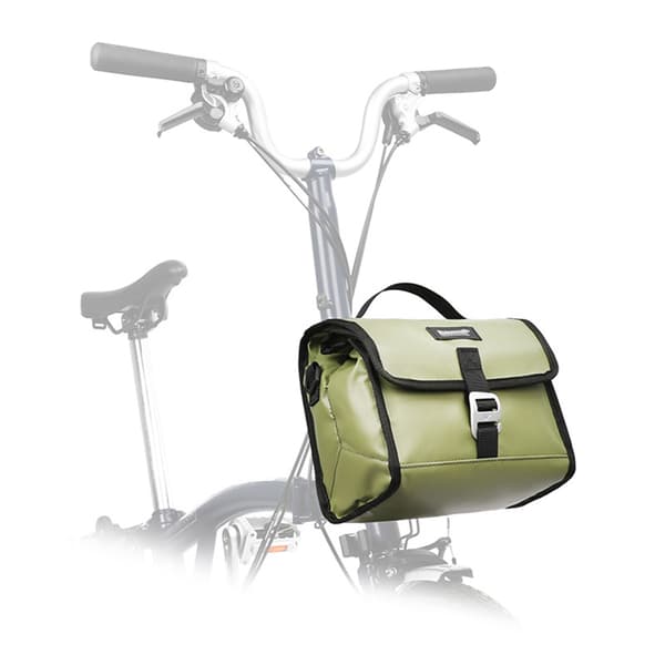 Multifunktionel foldbar cykelstyrtaske med termisk isolering og regnslag