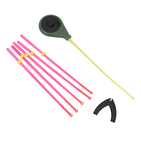 Mini isfiskestangsæt med bærbar ABS-spids til vinterfiskeri, 20 cm