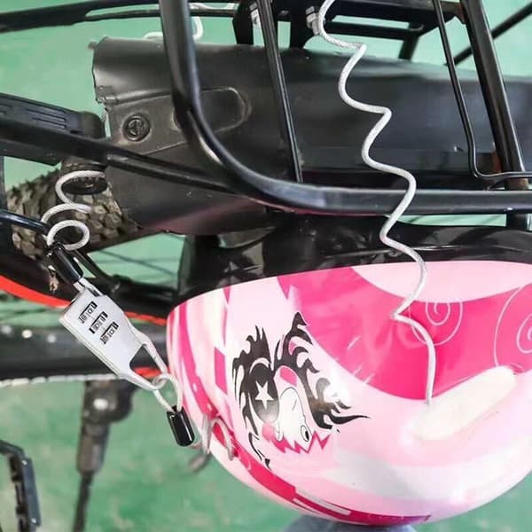 Cavo Bärbart Fjäderlås för Cyklar, 3 Siffror, Kombination, Stöldskydd, Återställbart