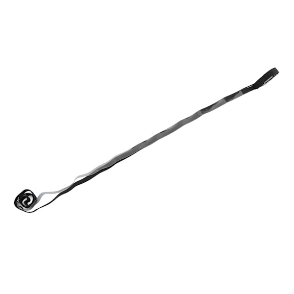 Elastisk transparent TPU nylon bärbar pianoboktrycksrem, svart