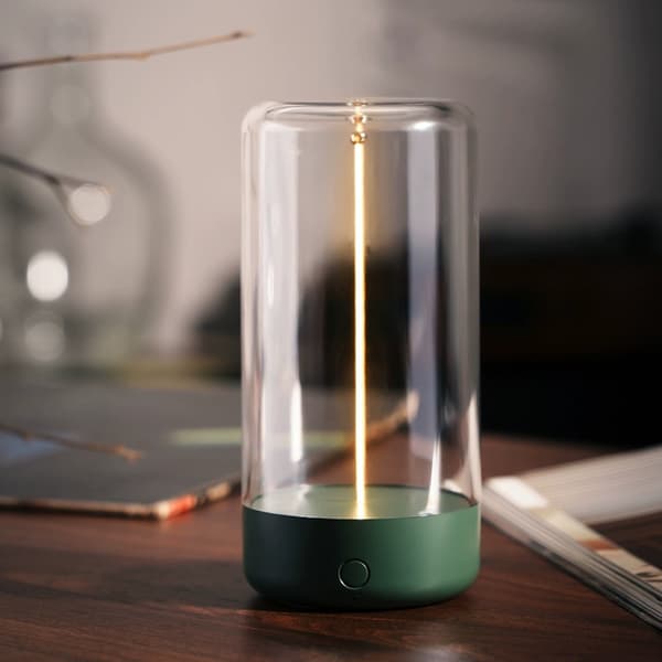 Bærbar genopladelig LED-campinglampe med 3 tilstande, magnetisk og fleksibel glødetråd