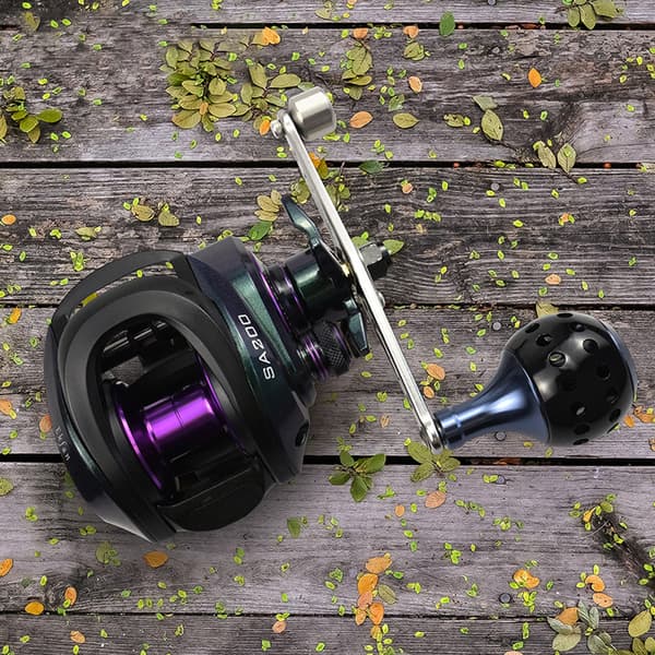 Vev i aluminiumlegering för baitcasting-fiskerulle med 8*5 mm hål