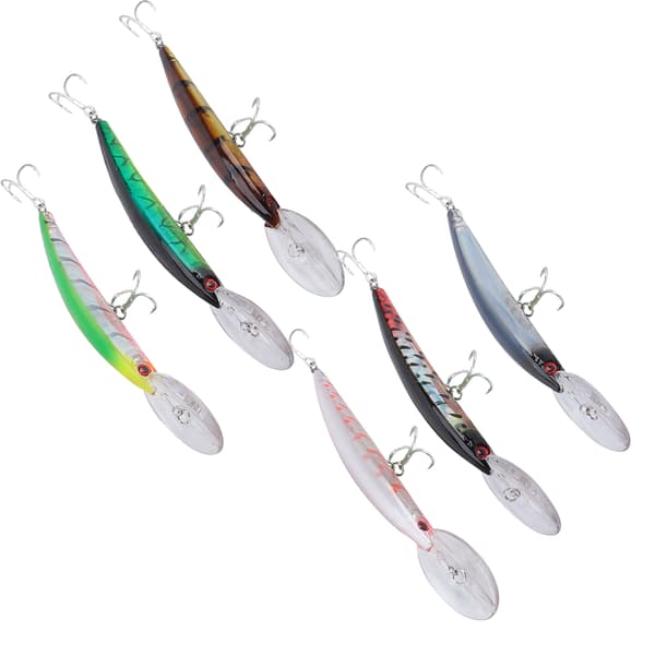 Minnow Sinking Lure 24g Kunstig Wobbler Agn med Rustfri Stålkrog til Kystfiskeri