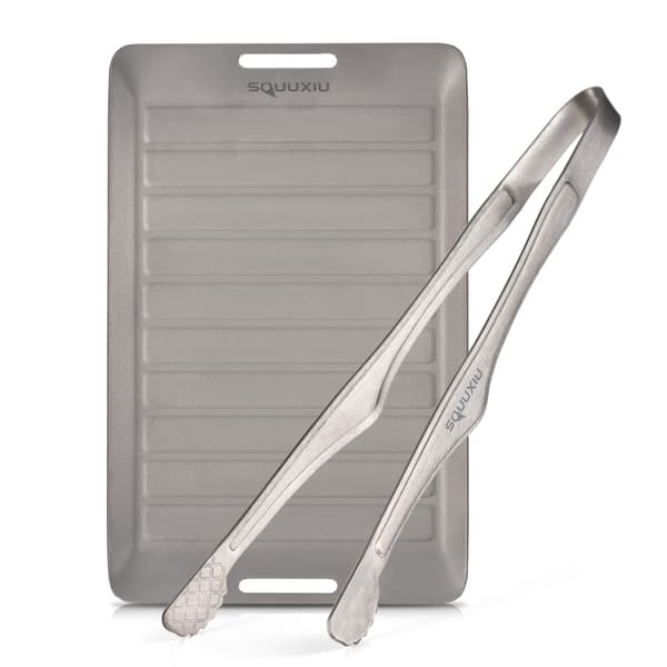 Ti Ultralett Grillpanne og Grilltangsett for Solocamping