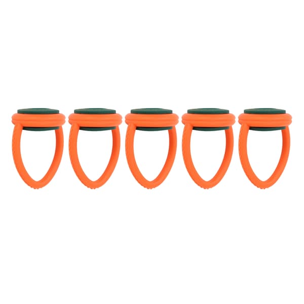 5 stk. Billardkøholder Ophængsring 10 mm Orange og Grøn Billardkø Opbevaring