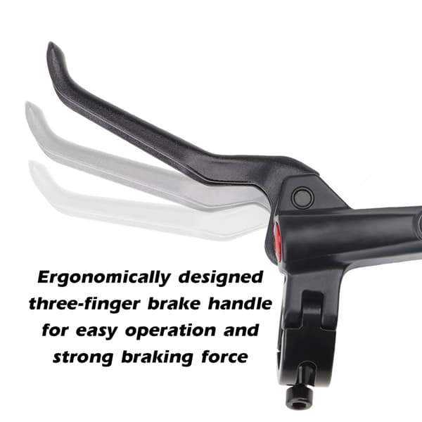 Hydraulisk skivebremse til mountainbikes, for- og bagbremsekaliber, cykeldele
