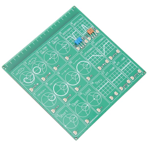 NanoVNA Vector Network Analyzer RF Frequency Test Board Demonstrationssats