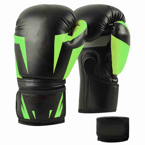 Boxningshandskar för träning och sparring med handledsstödremmar, andningsbara och ergonomiska