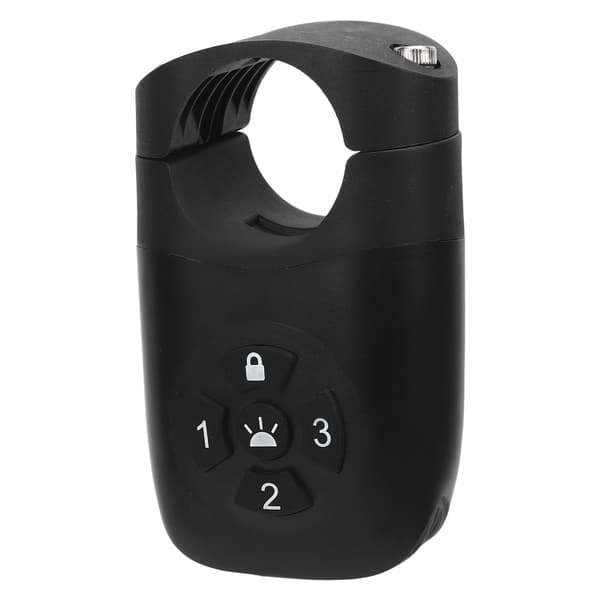 Tyverisikringssummer for sykler med baklys, 105dB, IP65, 4 lysmoduser.