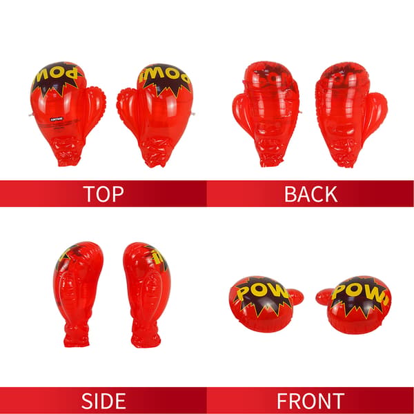 Oppblåsbare PVC boksehansker for gutter og jenter, trening og lek, 44*31*20CM