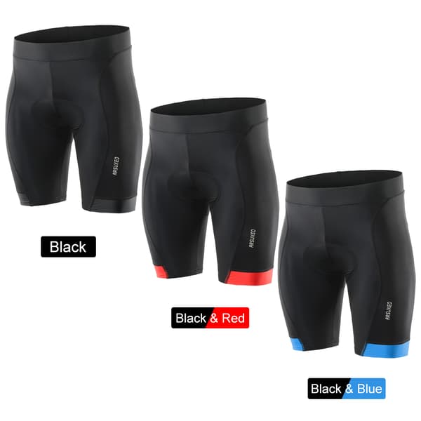 Cykelshorts för män med andningsbar gelvaddering, snabbtorkande