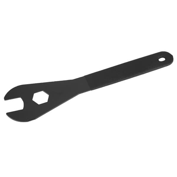 Konisk cykelnavnøgle, 19 mm reparationsnøgle, kulstofstål cykelnøgle, rustbestandig