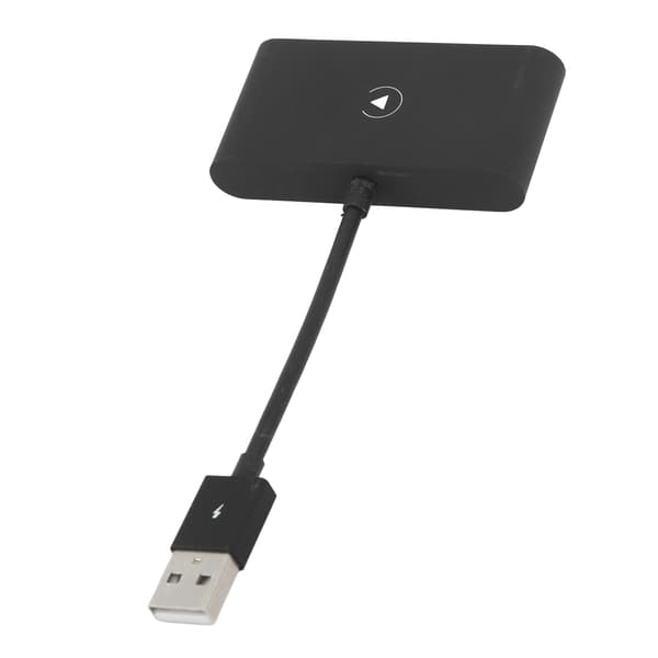 Langaton autoadapteri dongle langallisesta langattomaan autoihin 2016+ iOS 10+ Musta