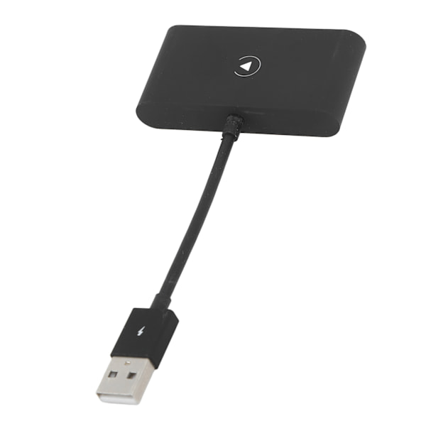 Trådløs biladapter-dongle kablet til trådløs til biler 2016+ iOS 10+ Sort