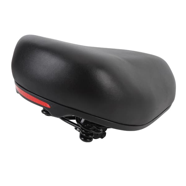 Bekväm elcykelsadel med stötdämpning och reflexband