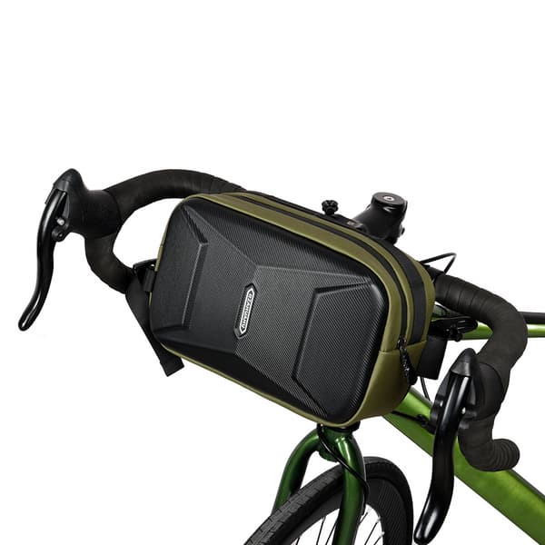 3L Cykelstyrstaske til frontmontering, Multifunktionel, Slagfast, til Mountainbikes og Racercykler