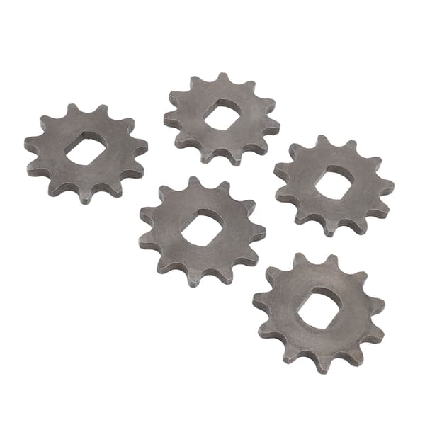 5st 420 Stål 11T Motorpinjong, 12x17mm Innerdiameter, för MY1020 Elscootermotor