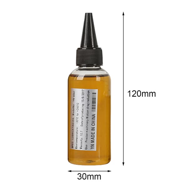 60ML Multifunksjonell Smøreolje for tredemøller, symaskiner, husholdningsapparater og bilkjeder