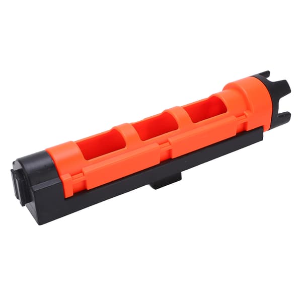 Fiskelåda Spöhållare, Plast, med Justerbar Bas, Bärbar, Orange