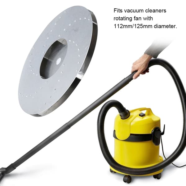 Støvsuger Roterende Vifteblad Motor Støvsuger Tilbehør Diameter 125mm
