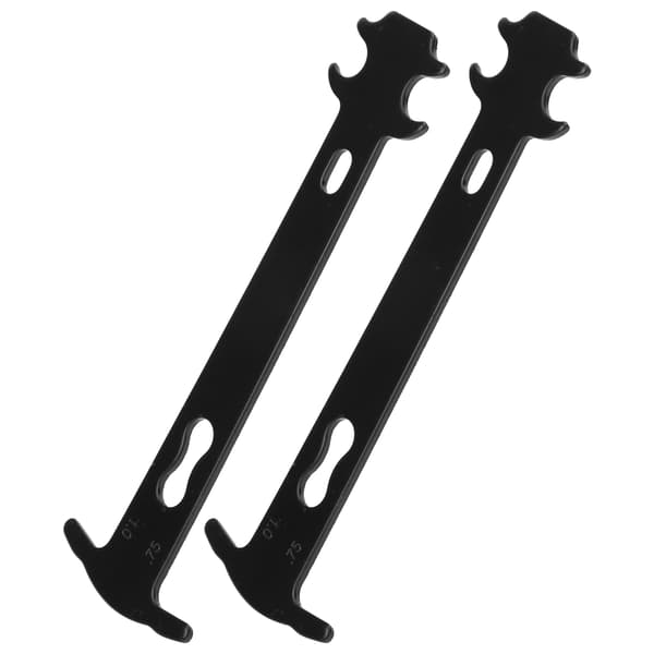 Cykelkædeslidindikator/lineal til mountainbikes (6-10 gear) - 2 stk.
