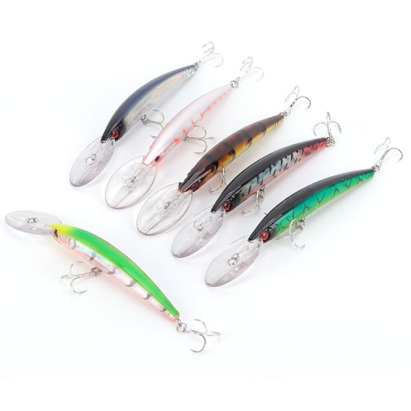 Minnow Sinking Lure 24g Kunstige Wobblere Hard Baits for Fiske med Rustfri Stålkrok