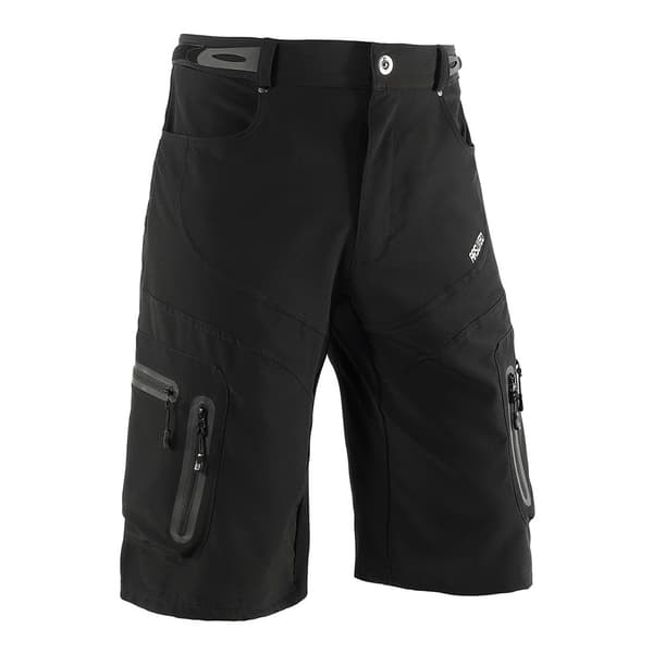 Åndbare cykelshorts til mænd med 6 lommer til udendørssport, hurtigtørrende