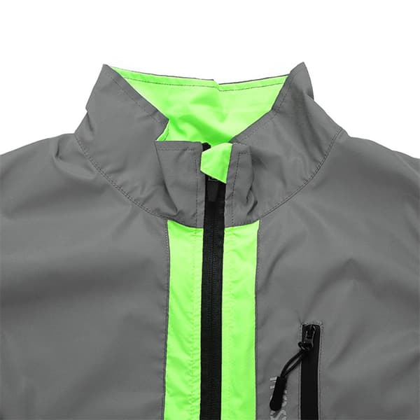 Refleksvest til mænd til cykling og løb, sommer, hurtigtørrende, åndbar