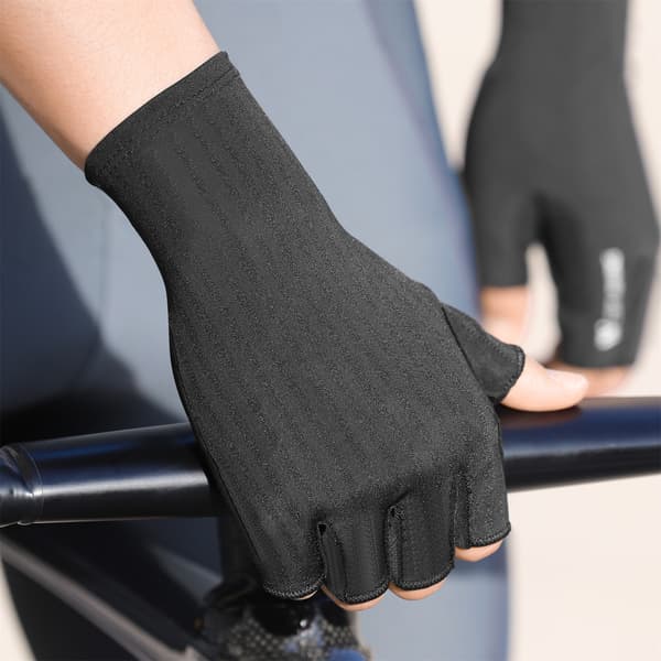 Ultralätta, Andningsbara, Halkfria, Stötdämpande Sommar Halvfinger Cykelhandskar