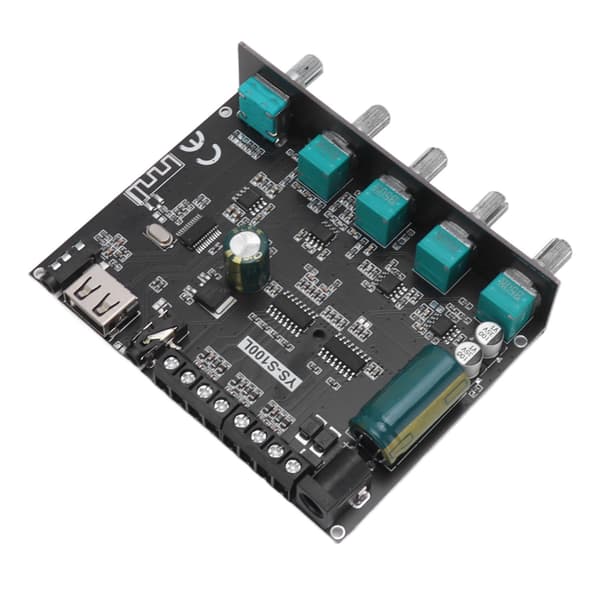 Bluetooth 2.1-kanals effektforsterkerkort 2x50W 100W APP-kontroll lydmodul