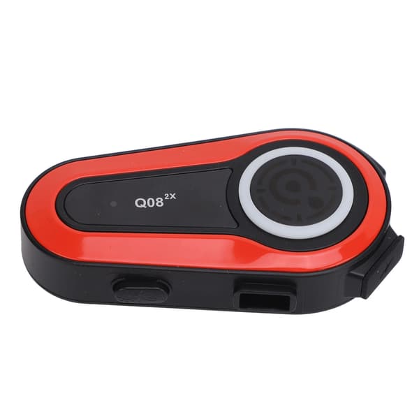 Bluetooth 5.0 Motorcykelhjälm Intercom Headset, 1000m Räckvidd, IPX6 Skydd, Lång Batteritid och Klart Ljud