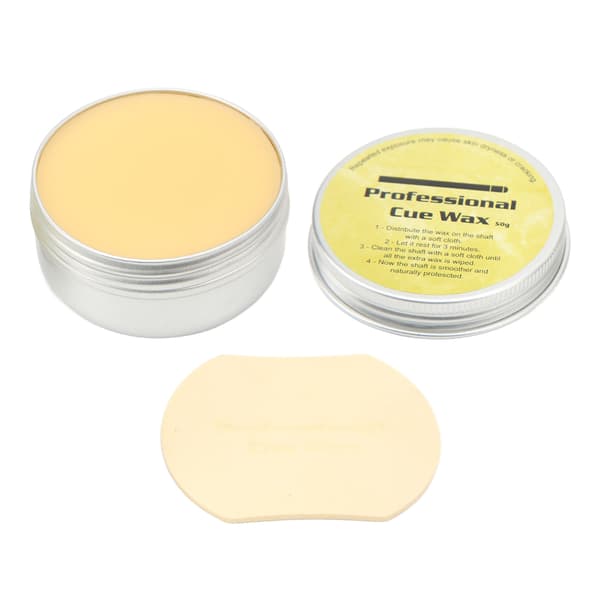 Silky Shaft Wax til vedligeholdelse af billardkø-skaft, glat træ