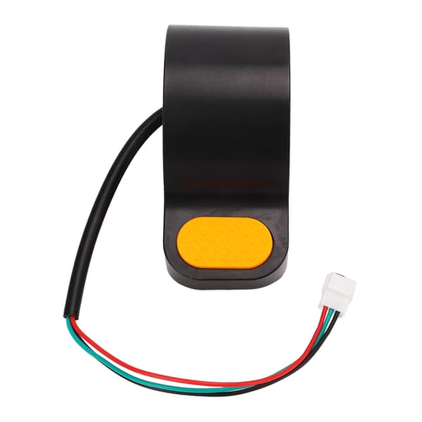 Tommelgass for Ninebot G30 MAX elektrisk sparkesykkel, gul, sensitiv sensor, ABS.