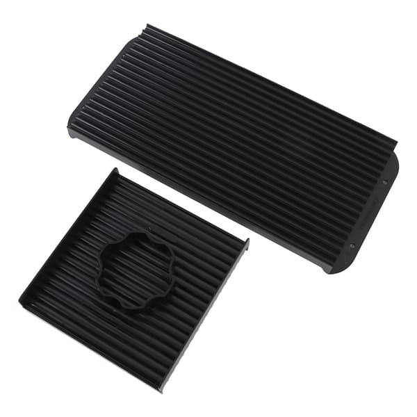 ABS 8mm Fiskesluk Rulleplate - Praktisk for Runde og Flate Sluker