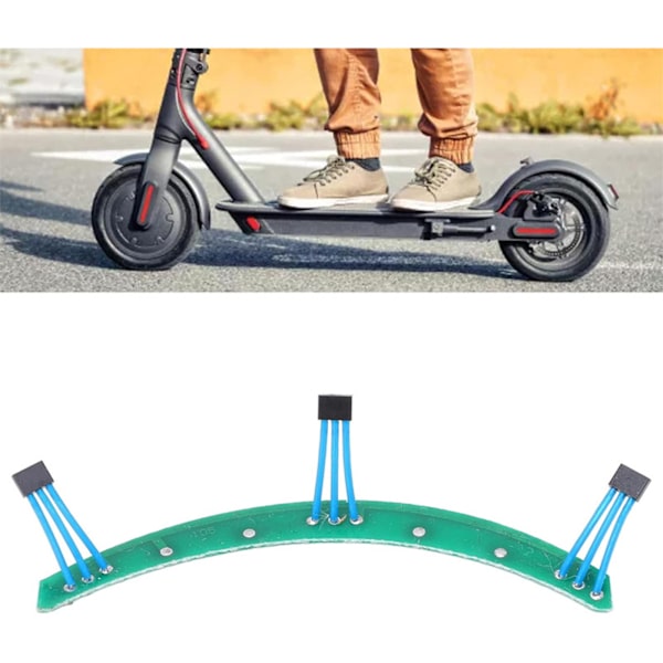 PCB-kretskort Hall-sensor för elscootermotor reservdel