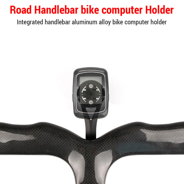 Multifunktionel udvidelig metalholder til cykelcomputer Garmin Bryton Cateye Wahoo