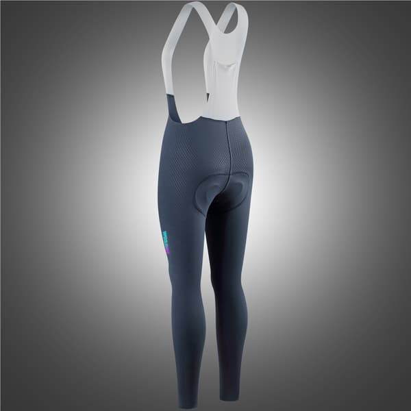 Cykelshorts til kvinder med polstring, åndbare, reflekterende striber, høj elasticitet
